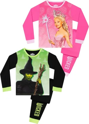 wicked Pajamas | 2 Pack Girls Pajamas | Girls' Pajama Sets | Sizes 7 To 14