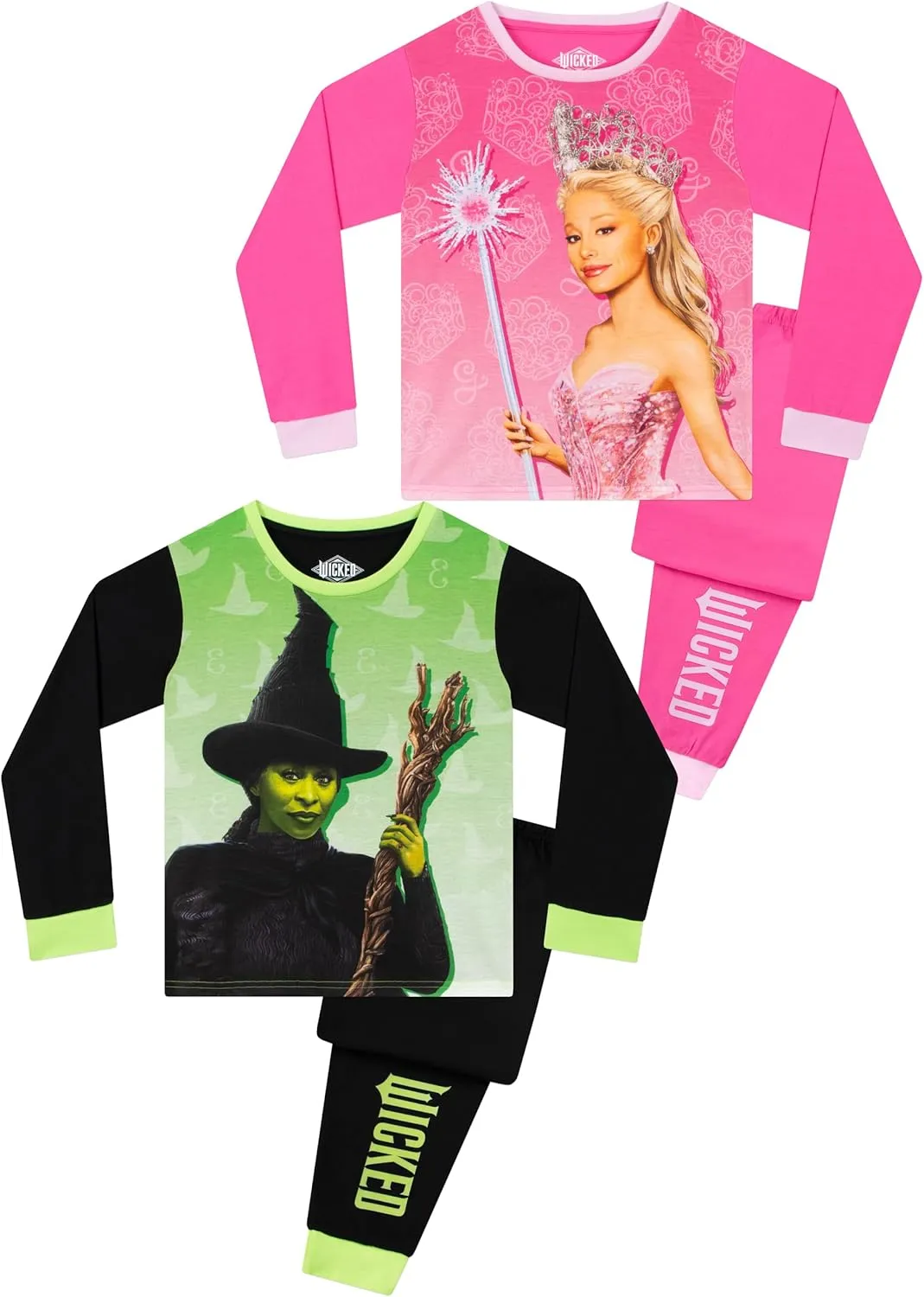 wicked Pajamas | 2 Pack Girls Pajamas | Girls' Pajama Sets | Sizes 7 To 14