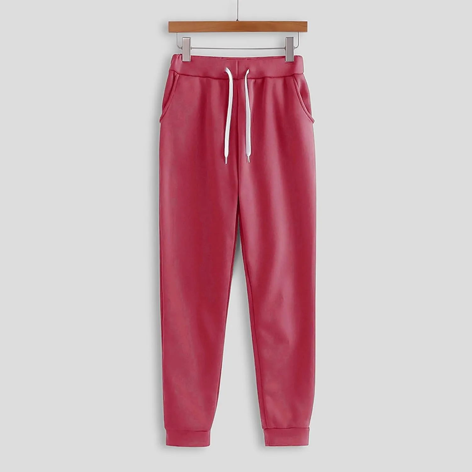 Womens 2 Piece Outfits Suit Solid Color Long Sleeved Hoodie Trousers Sweatershirt Sports Suit Warm Hooded Sport Suit
