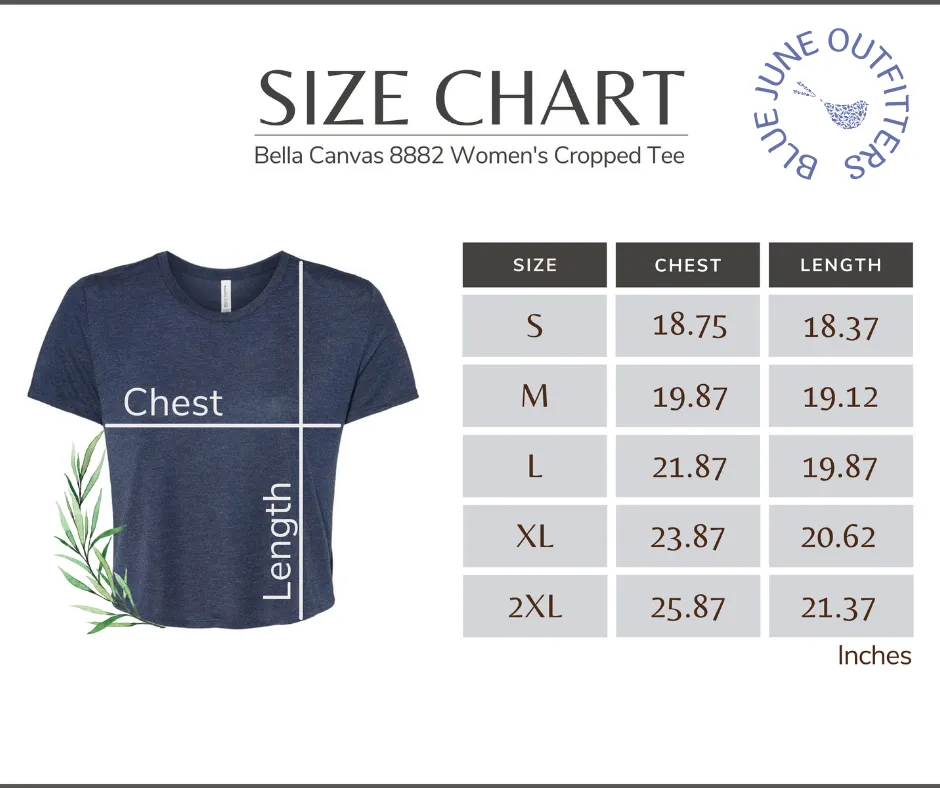 You Are What You Manifest | Women's Boho Cropped Tee